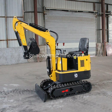 1 Ton Backhoe Bucket Hydraulic Rubber Track Crawler ηλεκτρικός μίνι εκσκαφέας